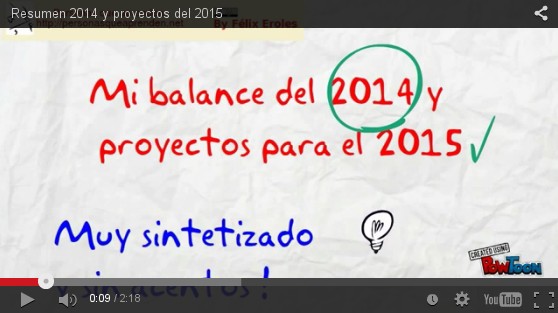 Resumen 2014 y Proyectos para 2015